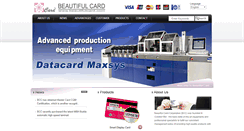 Desktop Screenshot of beautifulcard.com